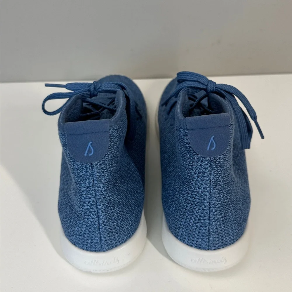 Allbirds Men’s Tree Toppers Nikau Saphire (White‎ Sole) Size 10